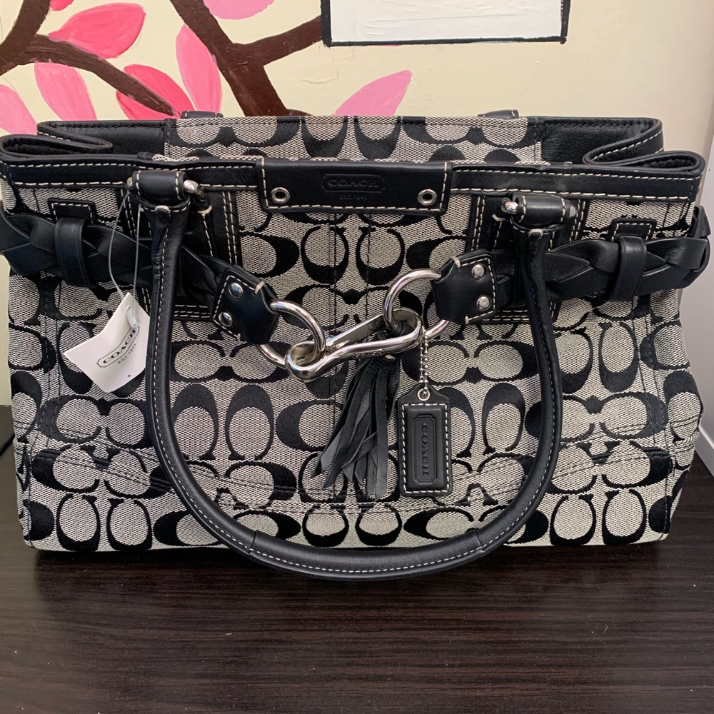 NWT Coach Hampton Carryall Tote